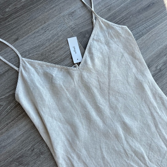 Aritzia slip midi dress - Picture 2 of 4